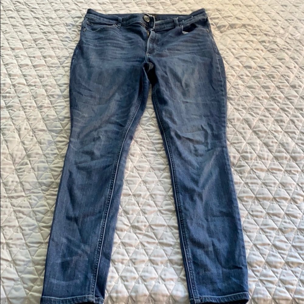 Express performance stretch skinny jeans